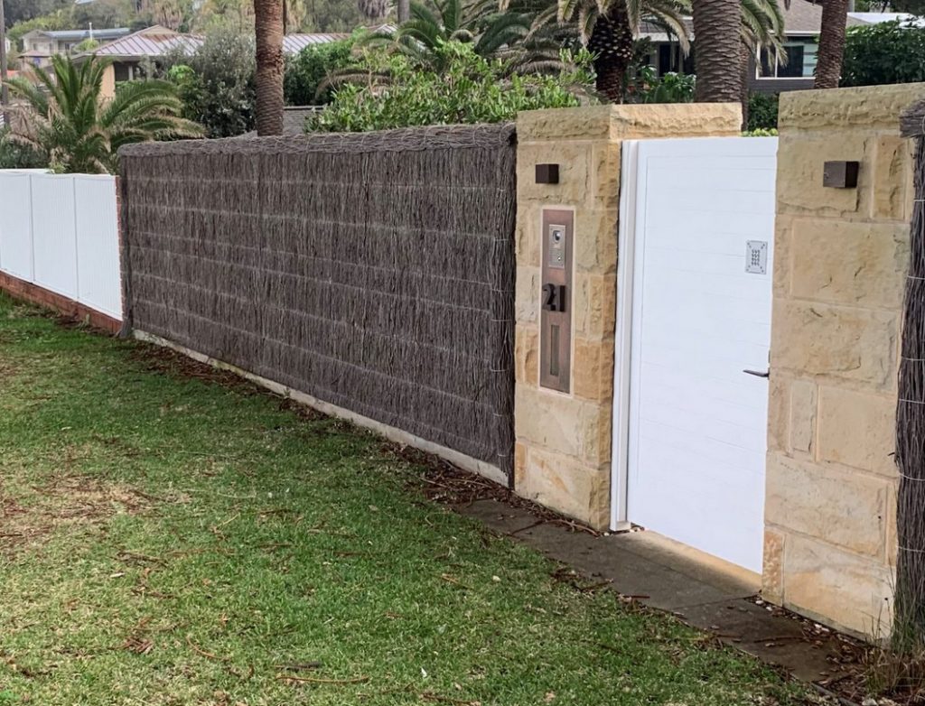 Brush Panel Fencing Peards Landscaping Supplies